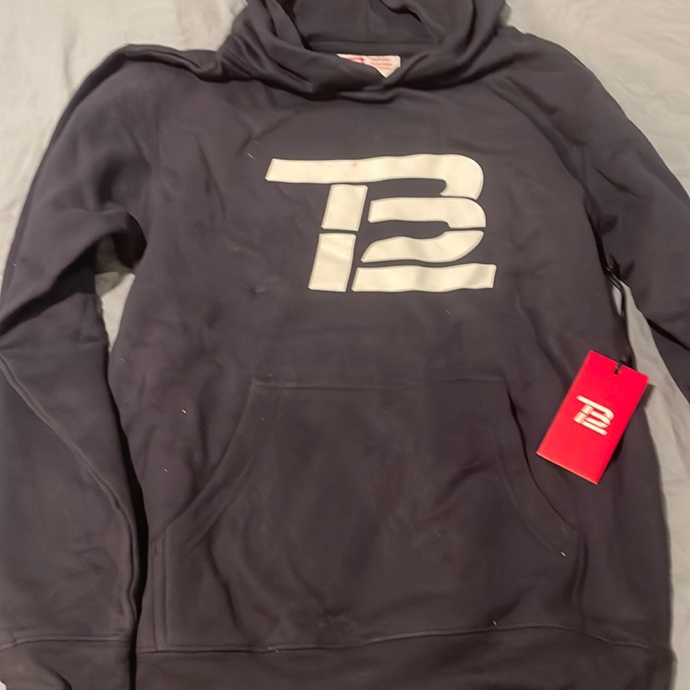 TB12 Youth Logo Hooded Sweatshirt